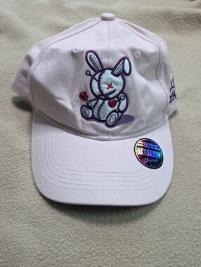 BKYS Bunny Embroidered Cap - Cute Plush Stitch Design